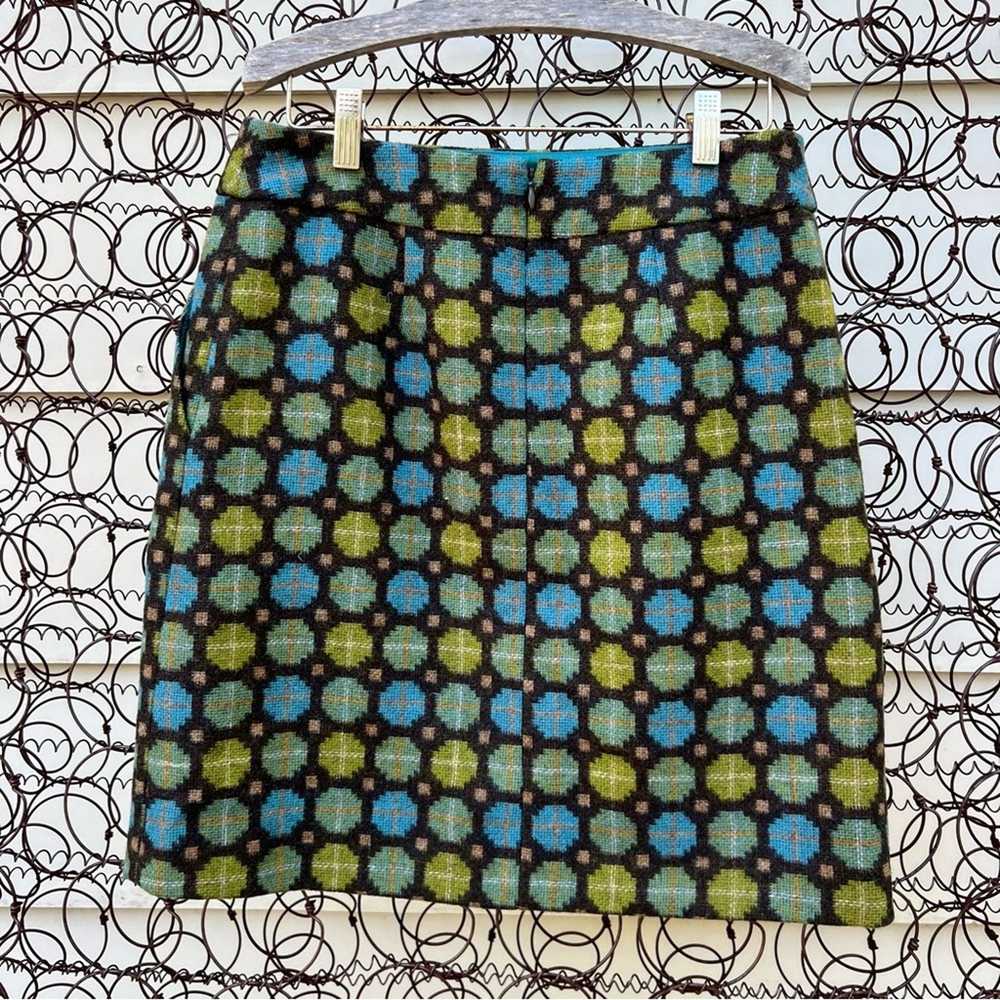 Boden Boden Retro Mod Circles Green Blue Brown Wo… - image 4