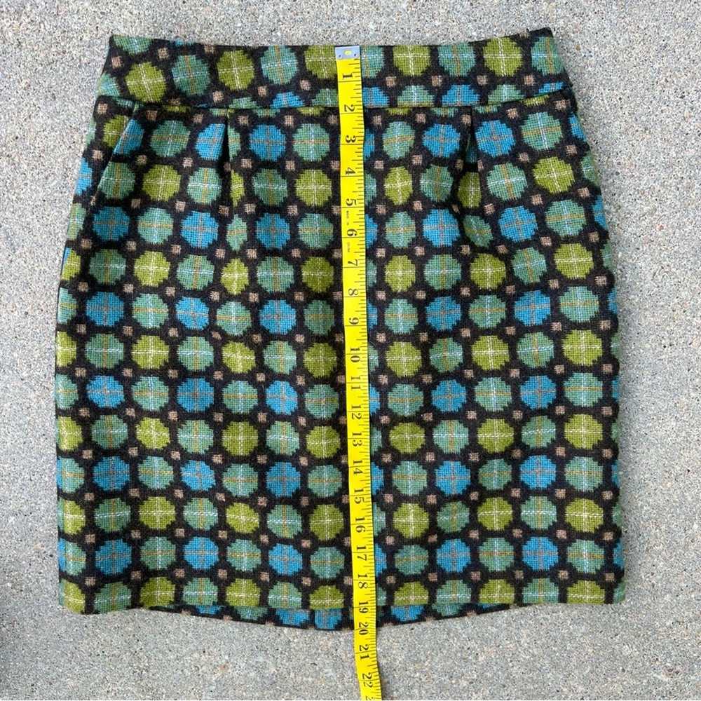 Boden Boden Retro Mod Circles Green Blue Brown Wo… - image 8