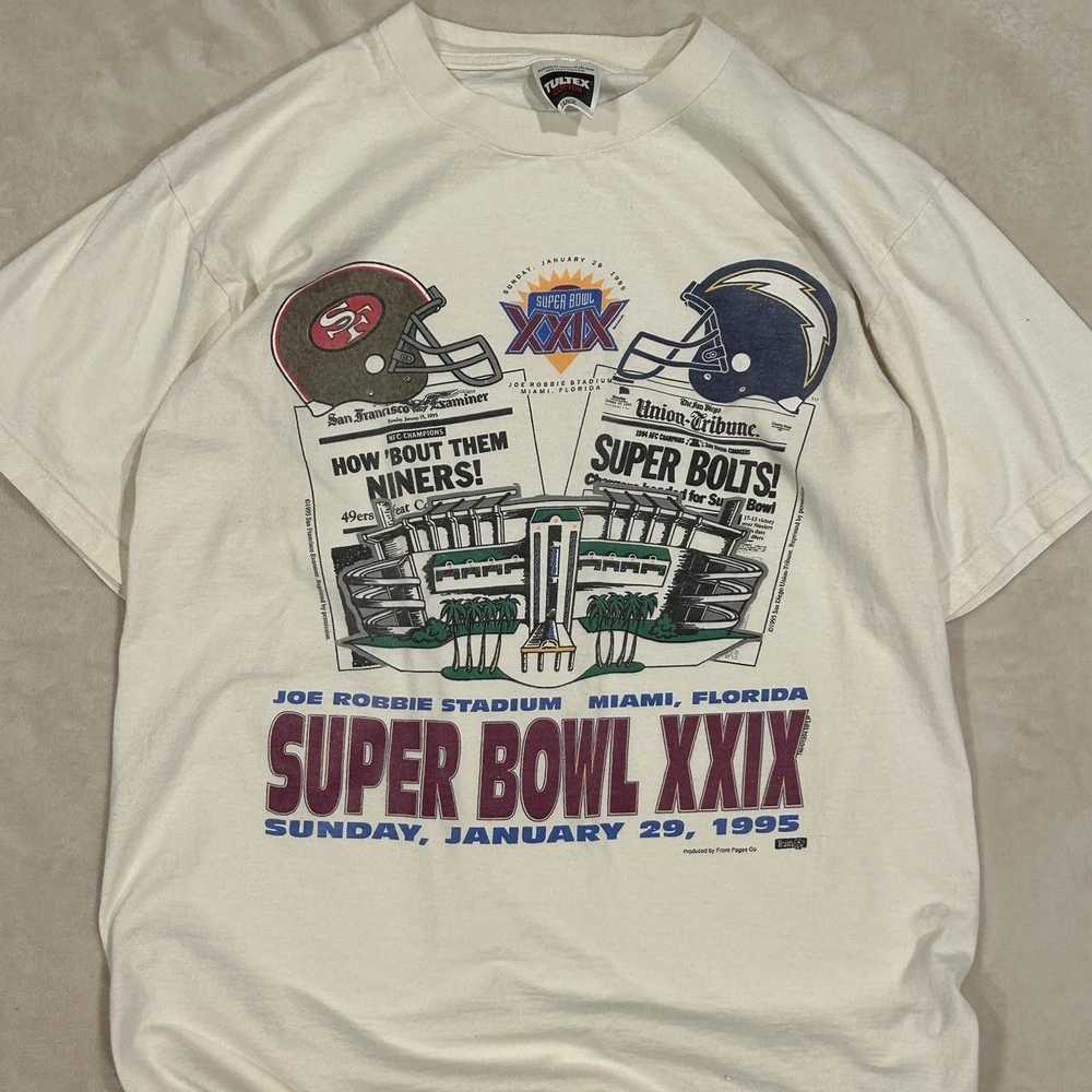 Tultex 1995 Super Bowl XXIX Joe Robbie Stadium Mi… - image 2