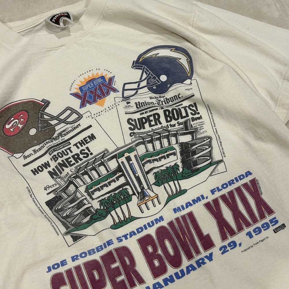 Tultex 1995 Super Bowl XXIX Joe Robbie Stadium Mi… - image 3