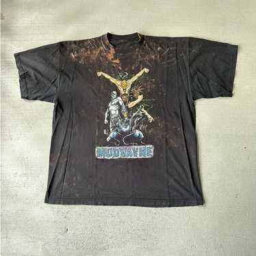 Vintage offers 2002 Mudvayne Can You Dig It Double Sided T Shirt Mens Medium Rock Band