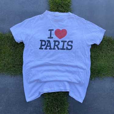 I Love Ny × Streetwear × Vintage I LOVE PARIS ❤️ … - image 1