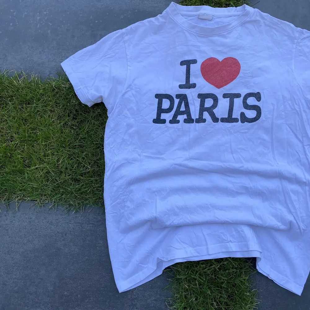 I Love Ny × Streetwear × Vintage I LOVE PARIS ❤️ … - image 3