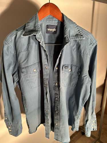 Wrangler Vintage Wrangler Pearl Button Cowboy shir