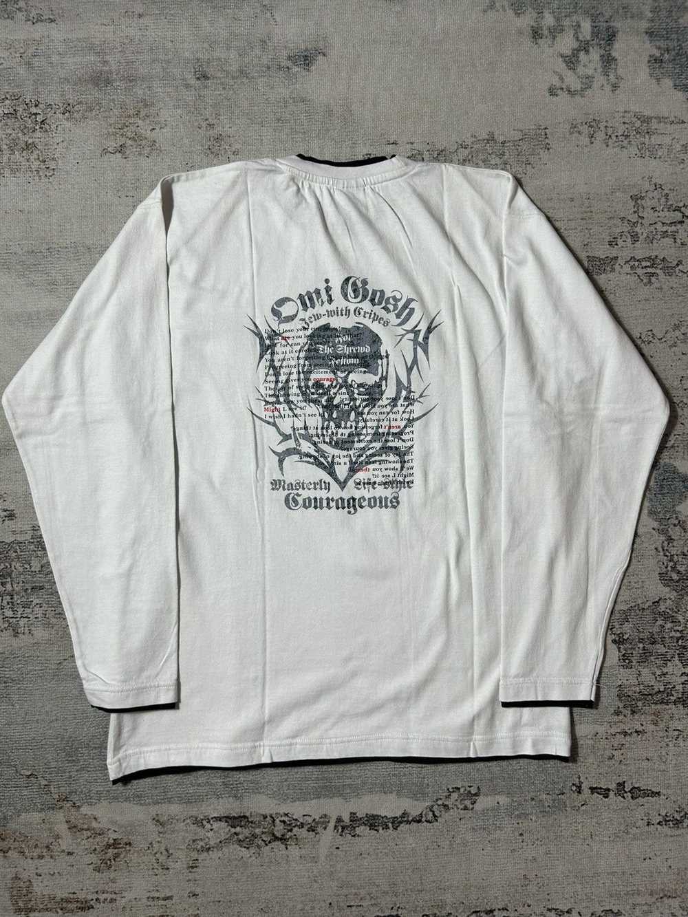 Japanese Brand Japanese Tribal Skull Longsleeve Y… - image 2