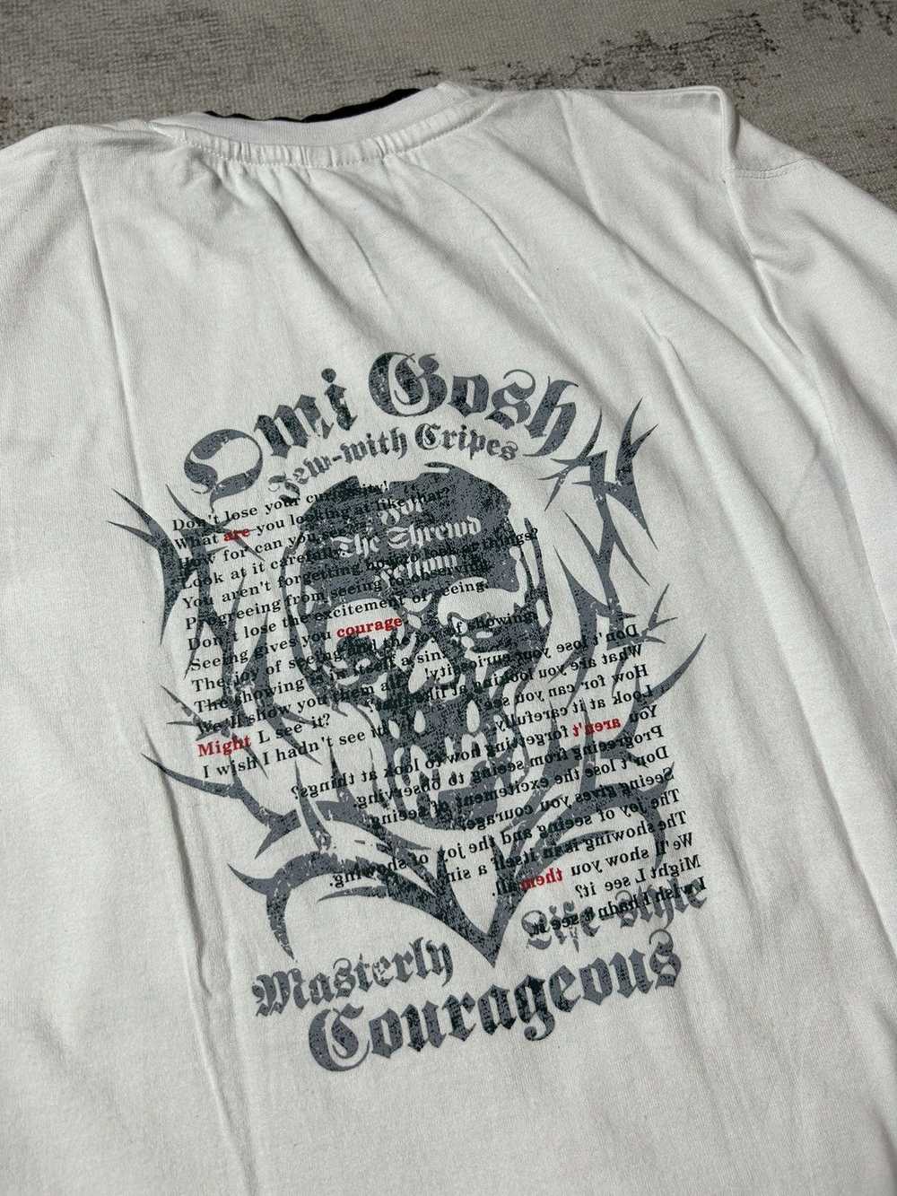 Japanese Brand Japanese Tribal Skull Longsleeve Y… - image 4