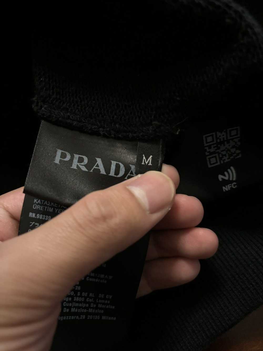 Prada × Raf Simons Prada Raf Simons Signaux hoodie - image 7