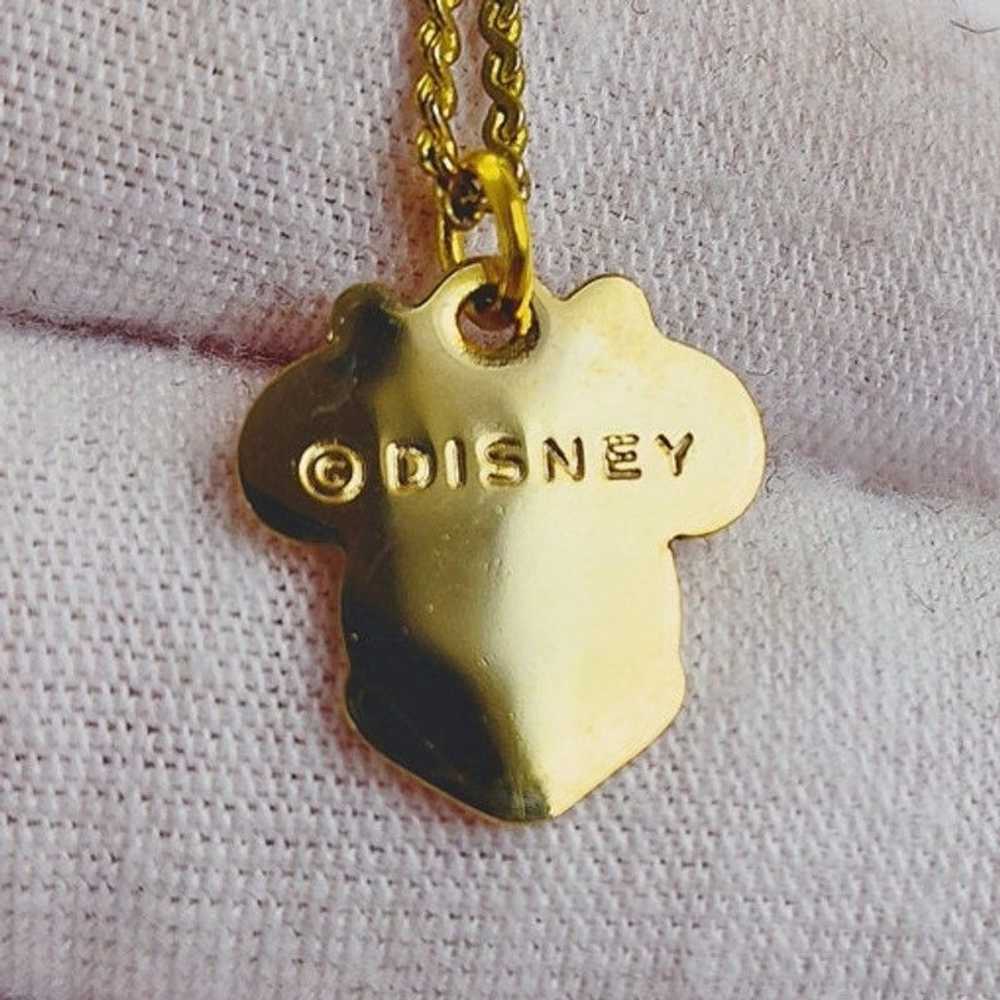 Disney Disney Minnie Mouse Gold-Toned Flat Neckla… - image 7