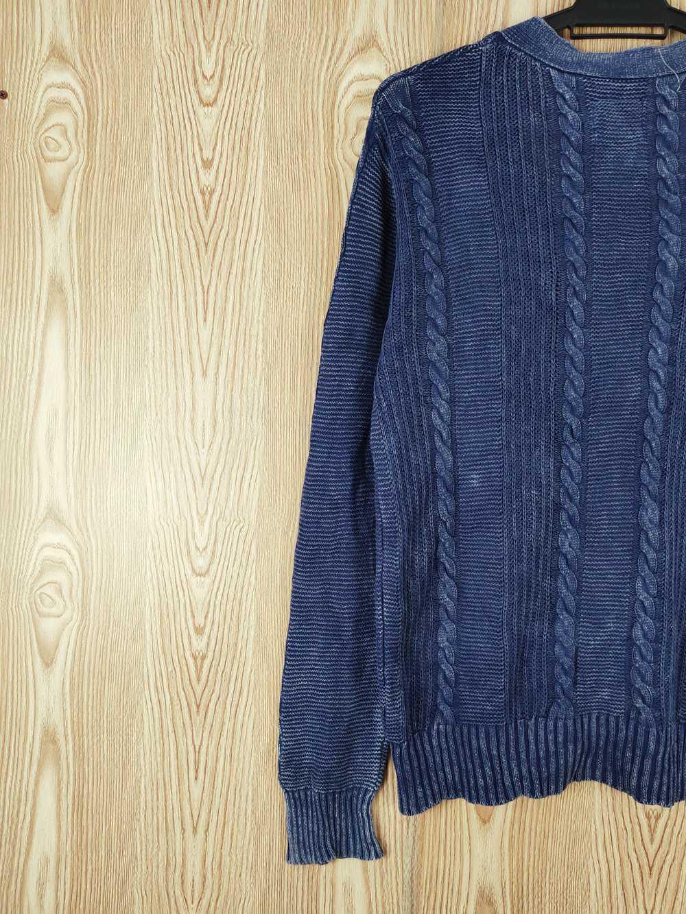 Aran Isles Knitwear × Cardigan × Japanese Brand A… - image 9