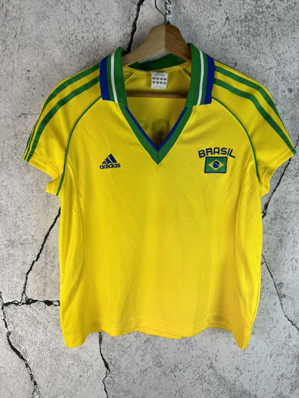 Nike × Soccer Jersey × Vintage Vintage Tee Shirt … - image 1