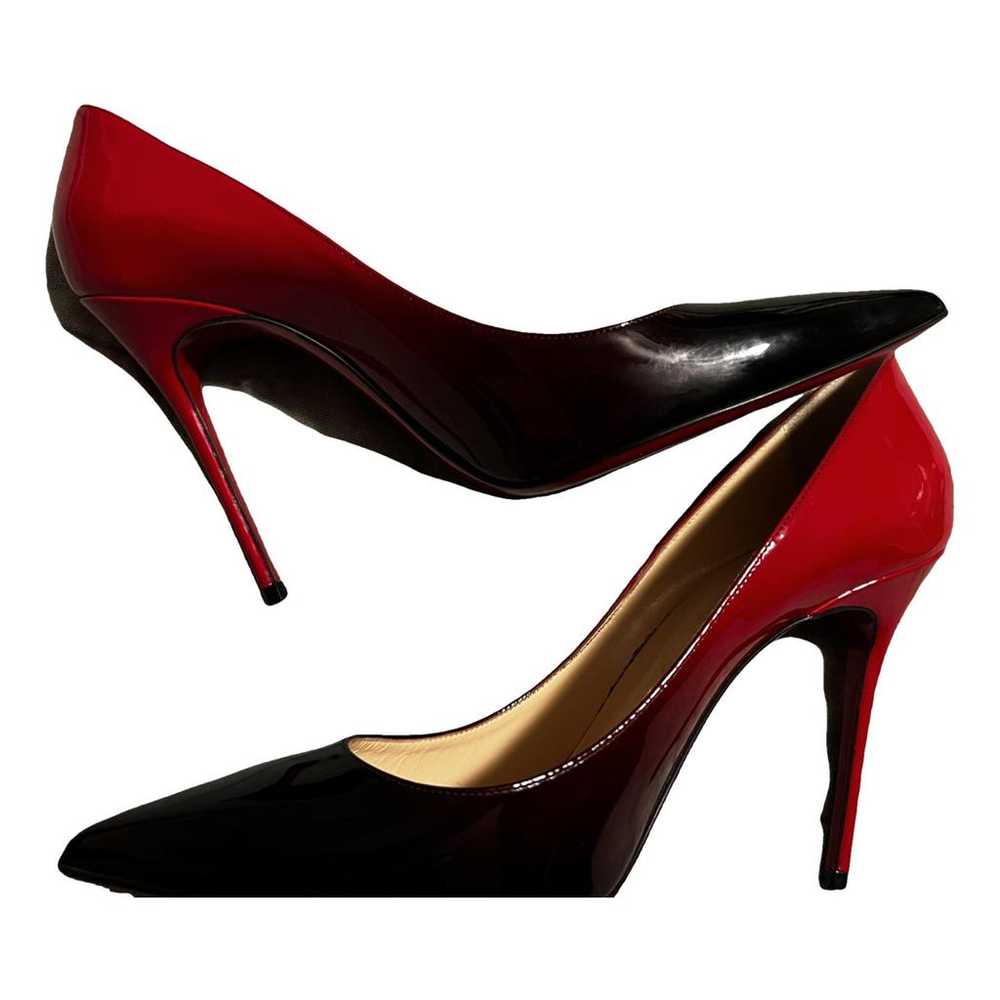 Christian Louboutin So Kate patent leather heels - image 1