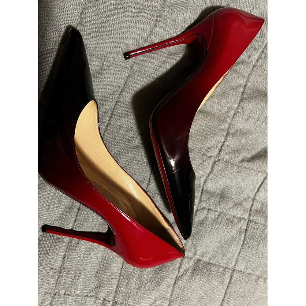 Christian Louboutin So Kate patent leather heels - image 2