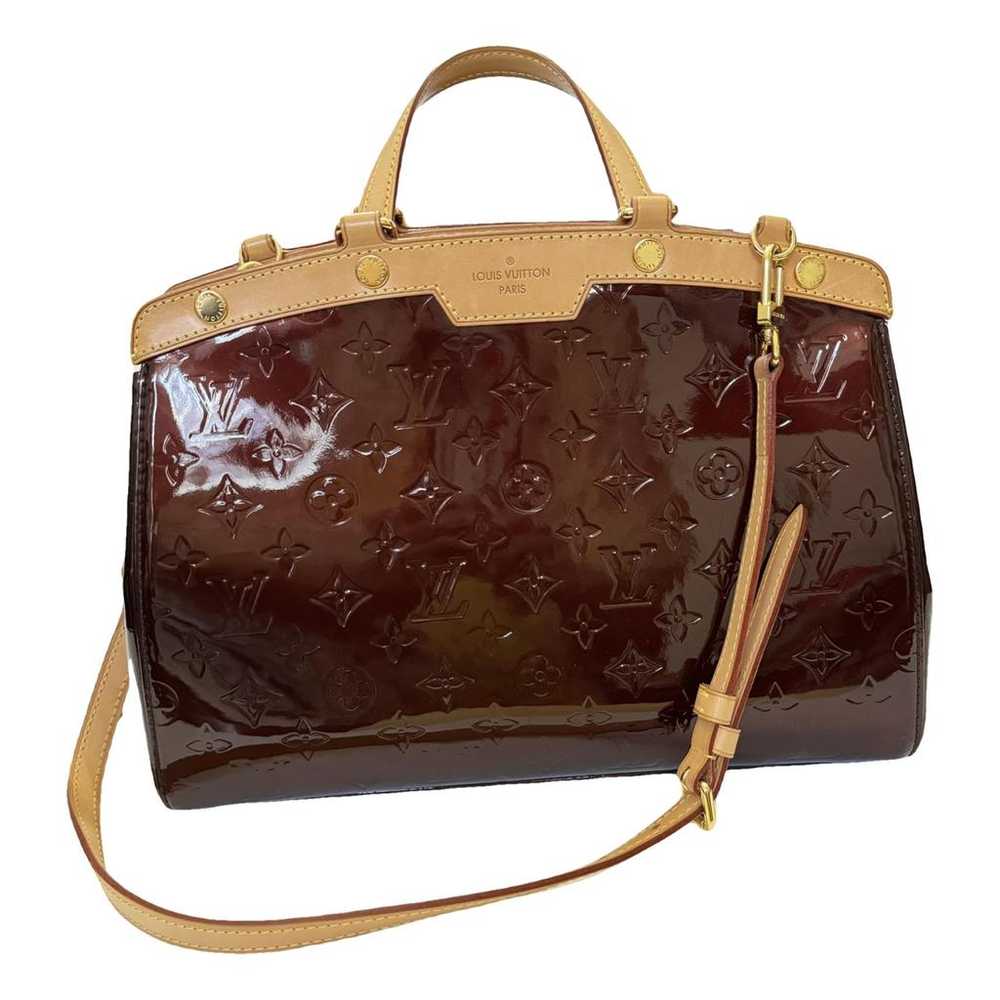 Louis Vuitton Bréa patent leather handbag - image 1