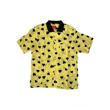 Supreme Supreme hearts Rayon Shirt - image 1