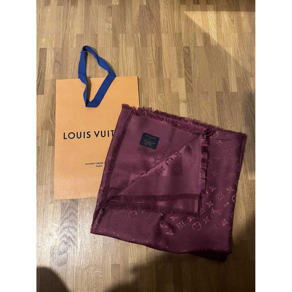 Louis Vuitton Châle Monogram silk scarf - image 2