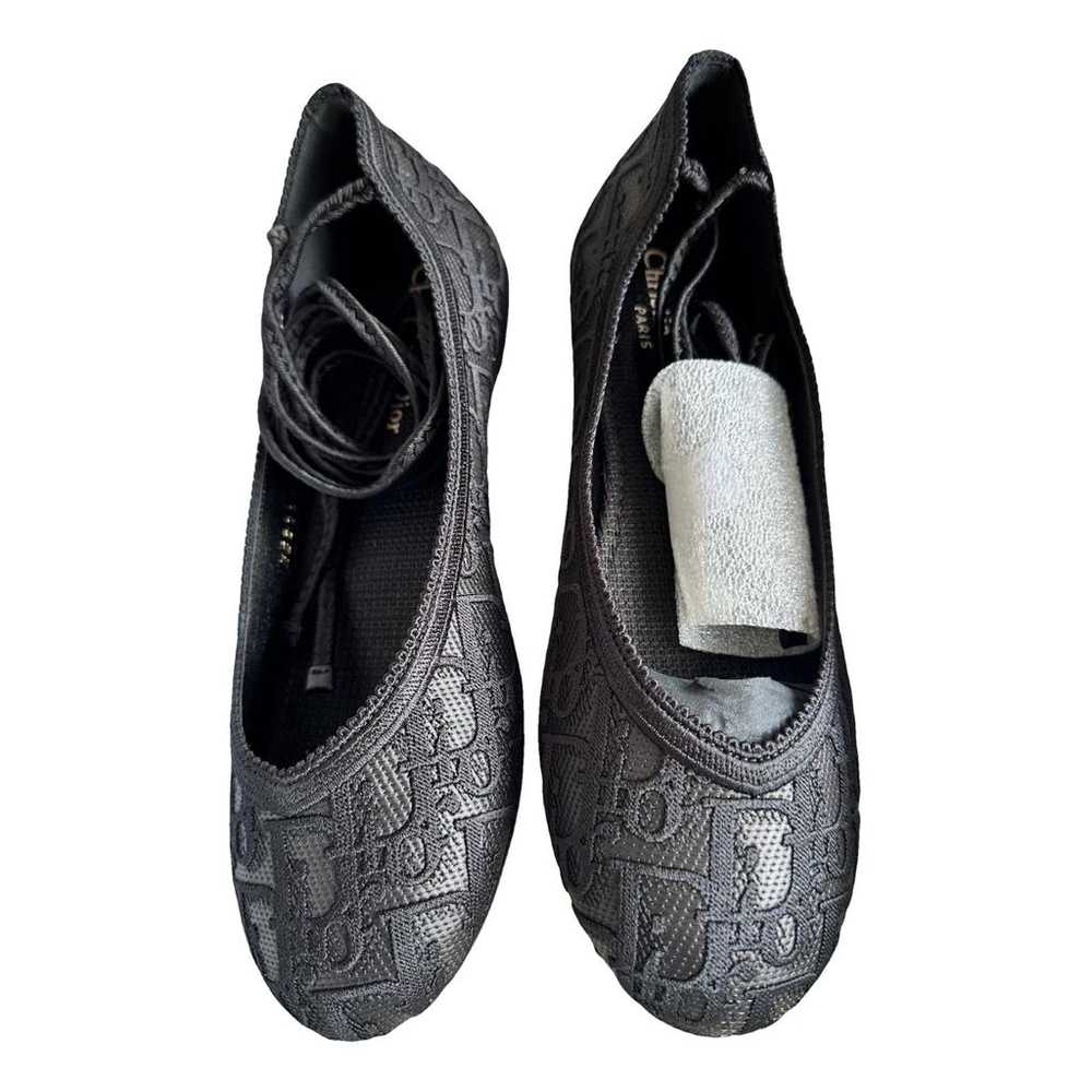 Dior Dior Poème cloth ballet flats - image 1