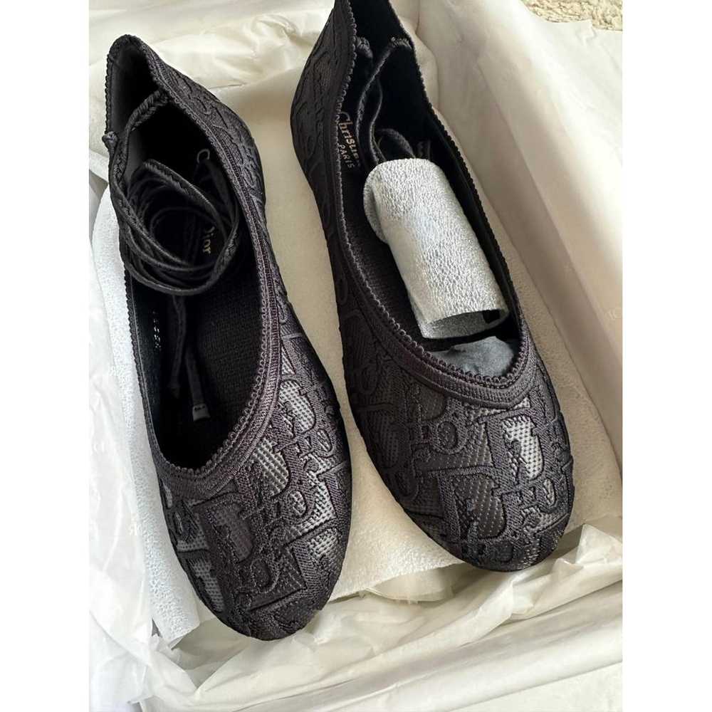 Dior Dior Poème cloth ballet flats - image 6