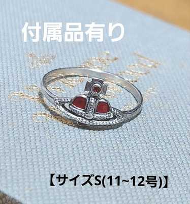 【箱付きSサイズ】vivienne westwood ナノハートリング 箱付きSサイズ】vivienne westwood ナノハートリング