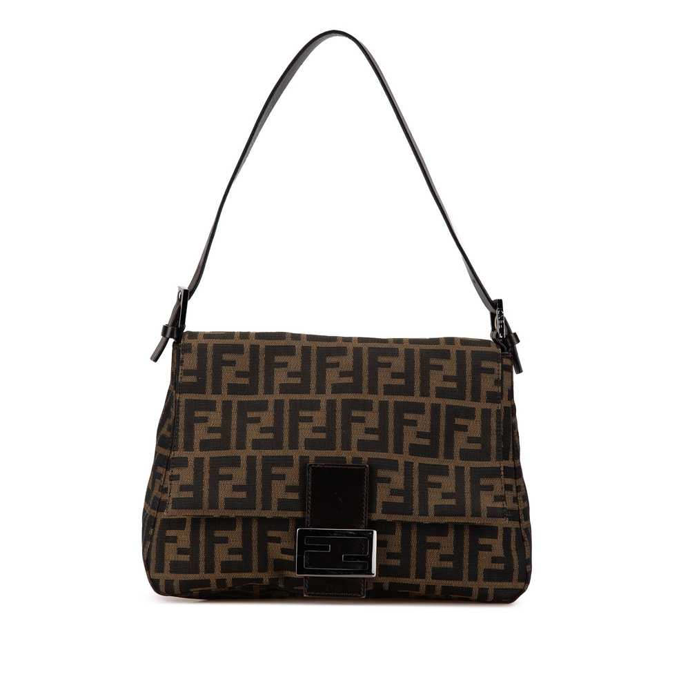 Brown Fendi Zucca Canvas Mamma Forever Shoulder B… - image 1