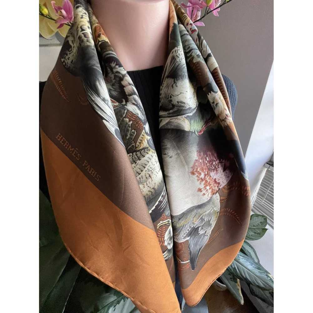 Hermès Silk scarf - image 12