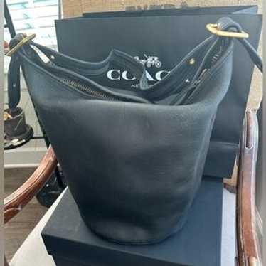 バッグ Vintage COACH XL Duffle Bag Black バッグ Vintage COACH XL Duffle Bag Black Vintage COACH XL