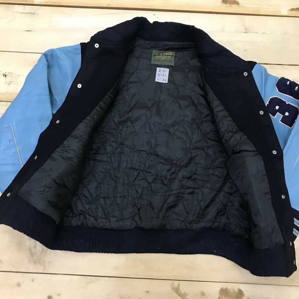 Hush Puppies × Varsity Jacket Z10 NEED GONE! VTG … - image 4