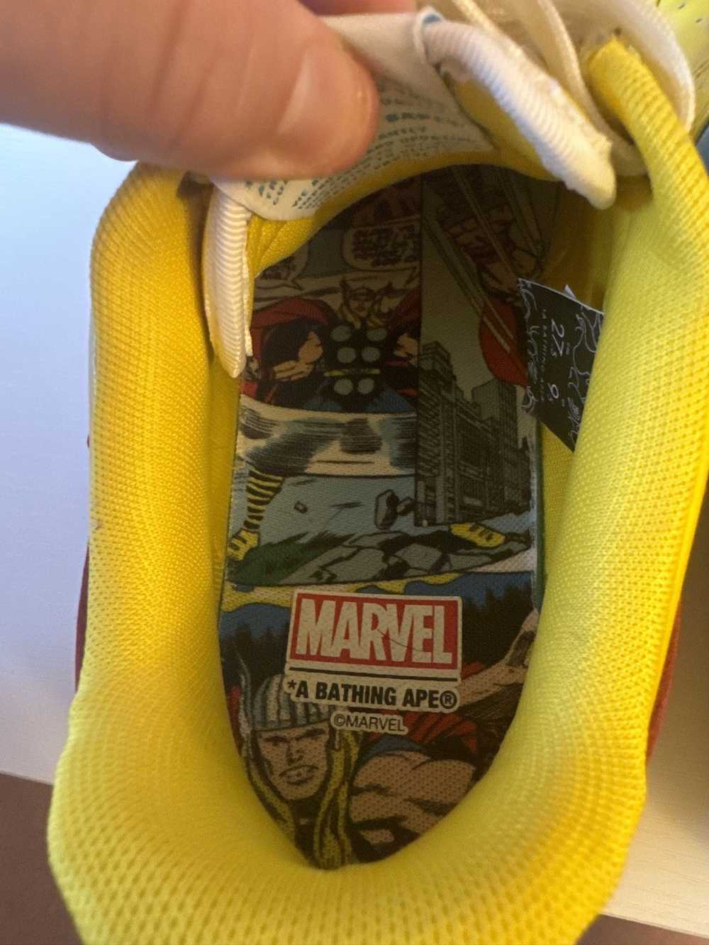 Bape × Marvel Comics Bape x Marvel Thor Bapesta - image 8