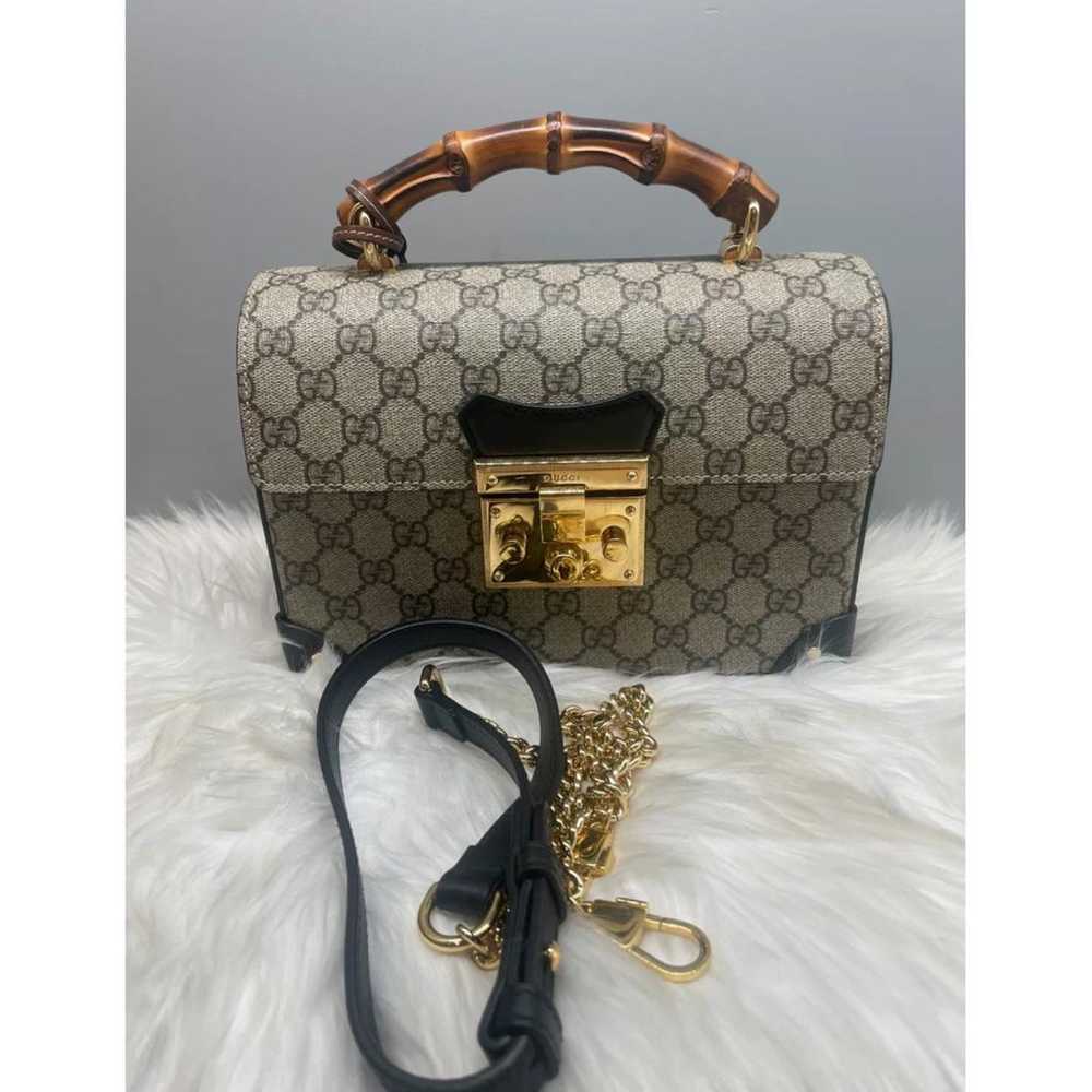 Gucci Padlock cloth handbag - image 2