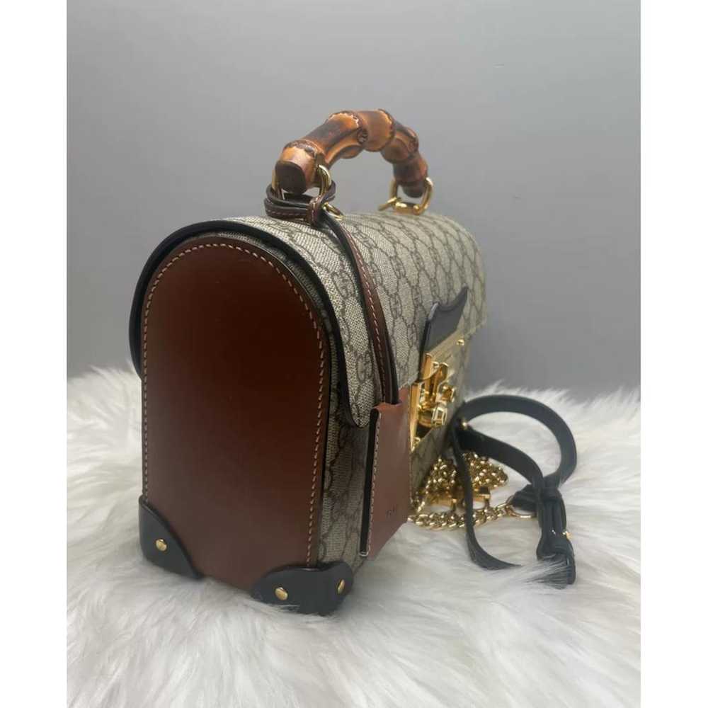 Gucci Padlock cloth handbag - image 5