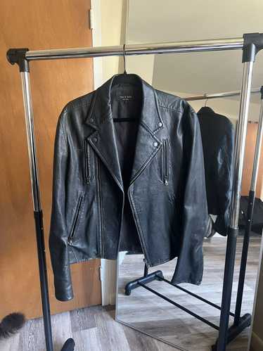 Rag & Bone Rag and Bone Black Leather Jacket