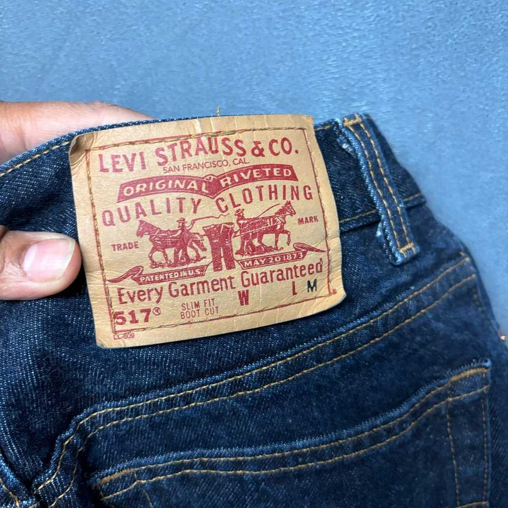 Levi's Vintage Levi’s Bootcut Jeans 517 Womens Ju… - image 3