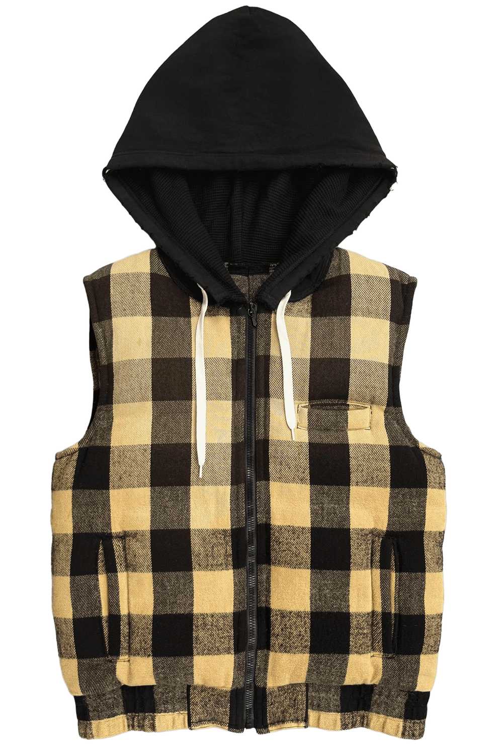 Number (N)ine AW05 Hybrid Hooded Down Vest - image 1