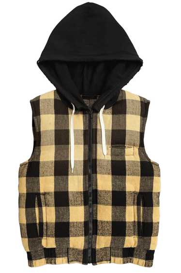 Number (N)ine AW05 Hybrid Hooded Down Vest - image 1