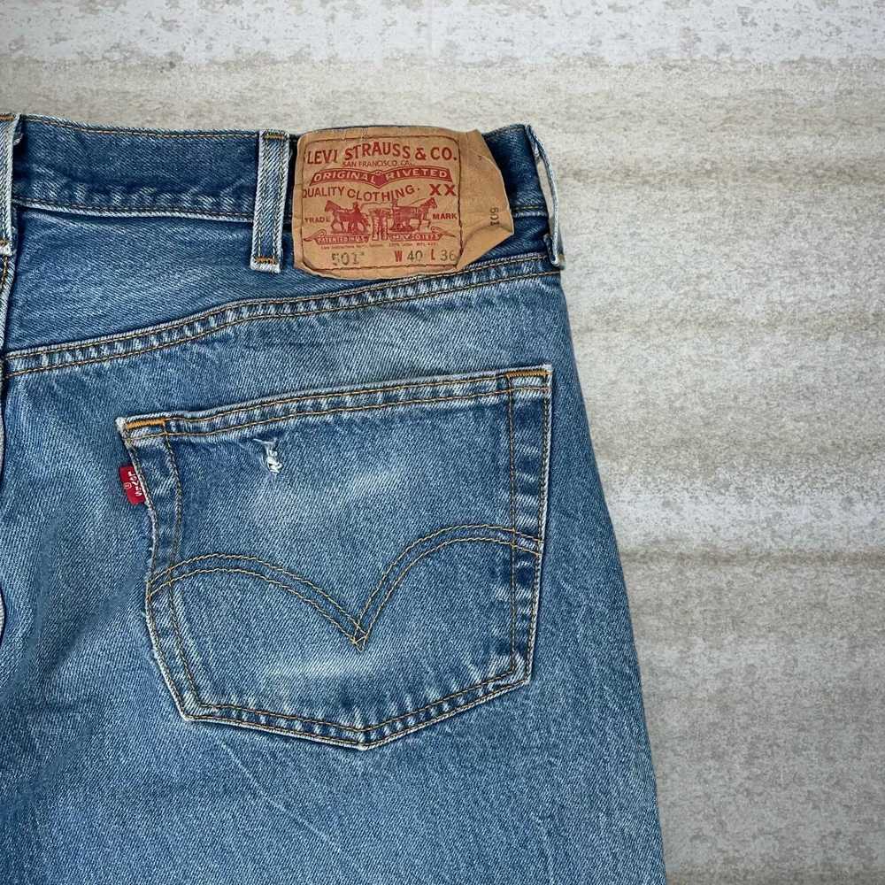 Levi's × Streetwear × Vintage Crazy Levis Jeans 5… - image 3