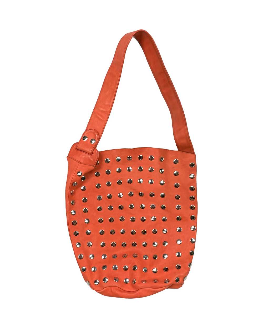 Marni 2010 Studded Leather Tote / Bucket Bag - image 1