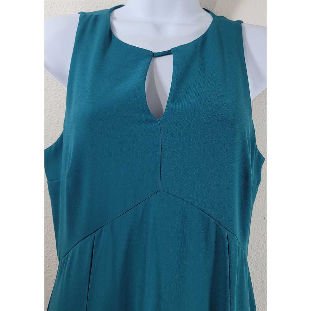 Other Everly Teal Green Keyhole Neck Evening Maxi… - image 2