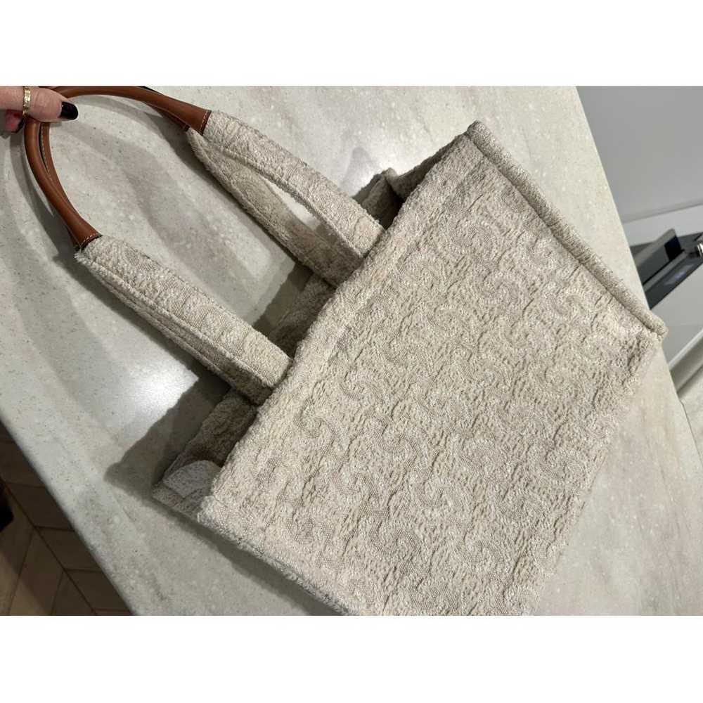 Celine Cabas Horizotal tweed tote - image 8