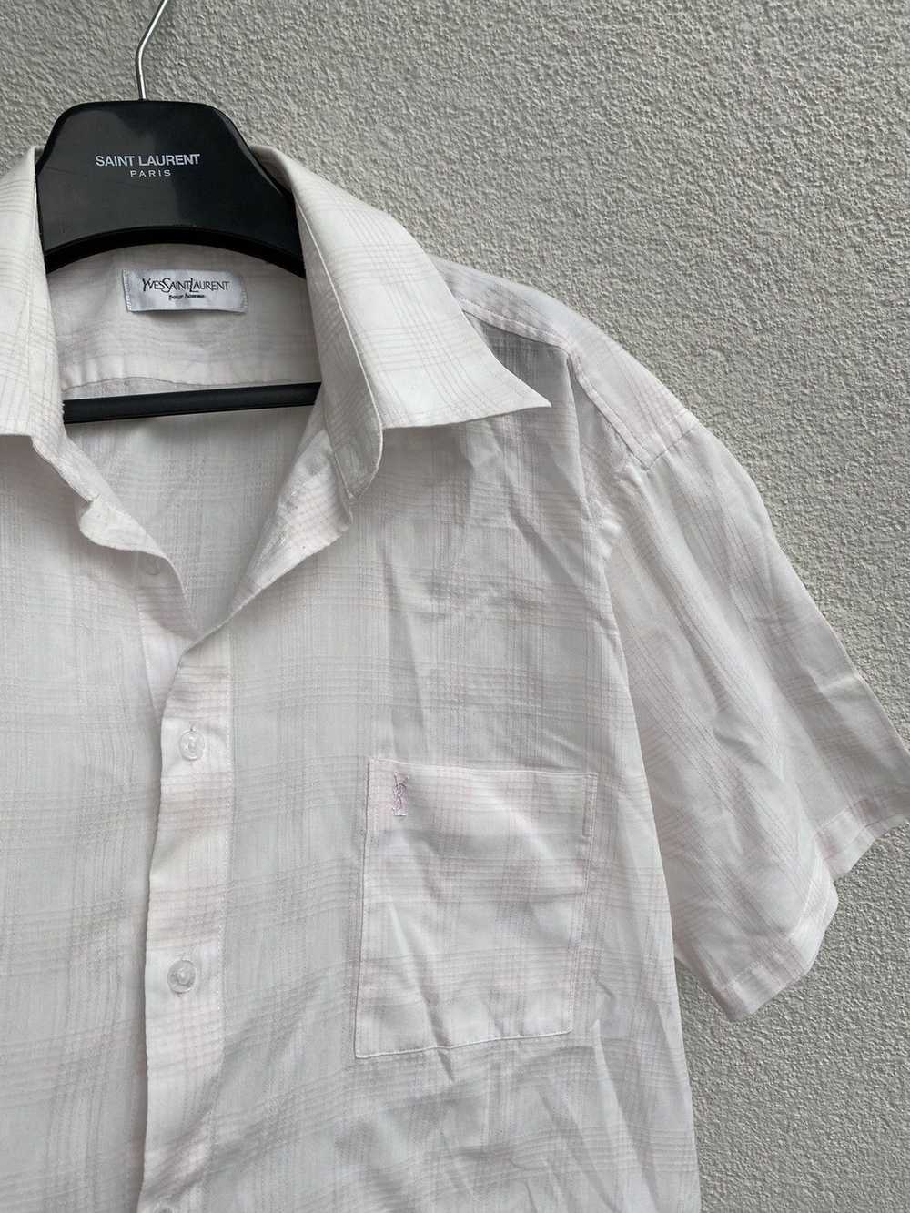 Vintage × Yves Saint Laurent Super Soft YSL Shirt… - image 4