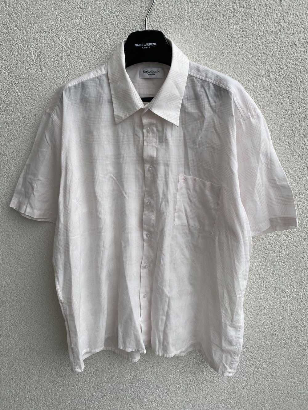 Vintage × Yves Saint Laurent Super Soft YSL Shirt… - image 8