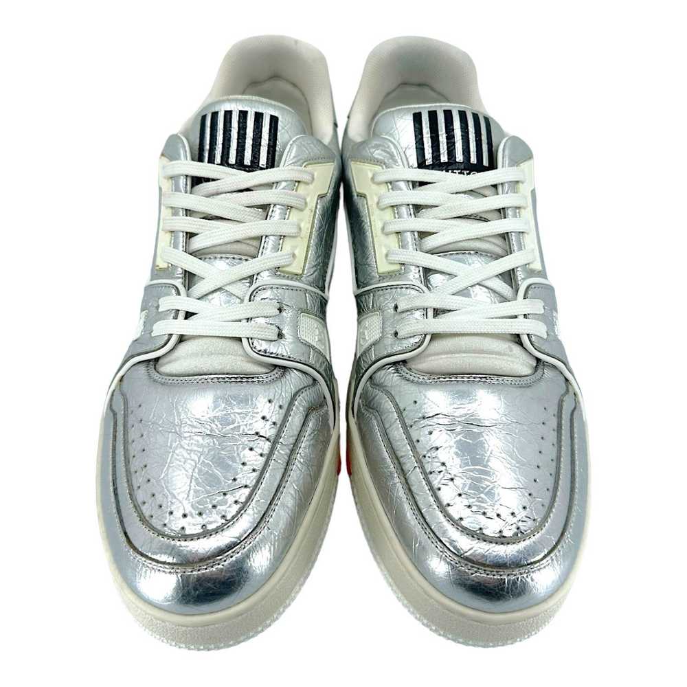 Louis Vuitton LV Trainer Low Silver - image 5