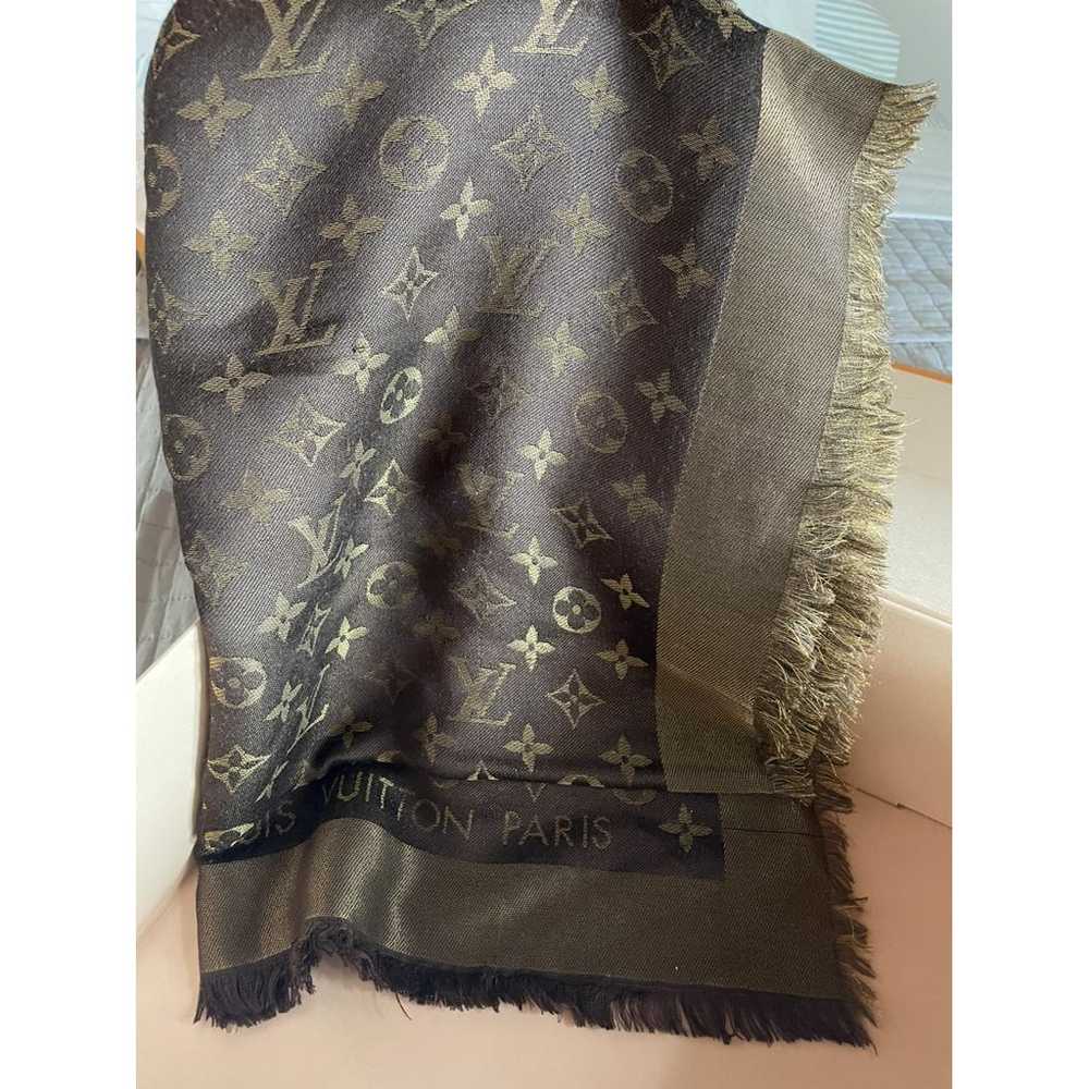 Louis Vuitton Châle Monogram shine silk stole - image 2