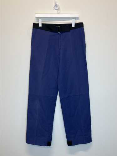 Prada Cotton Linen Belted Pants