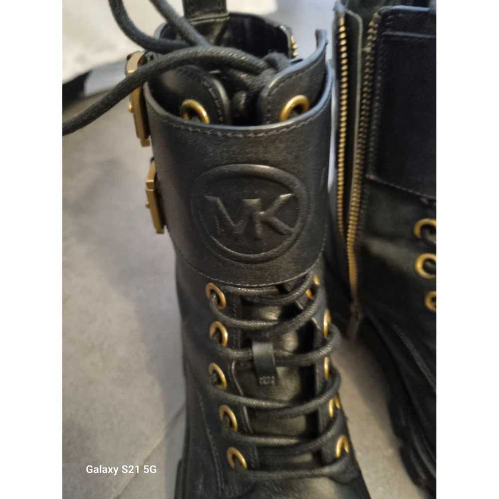 Michael Kors Leather biker boots - image 2