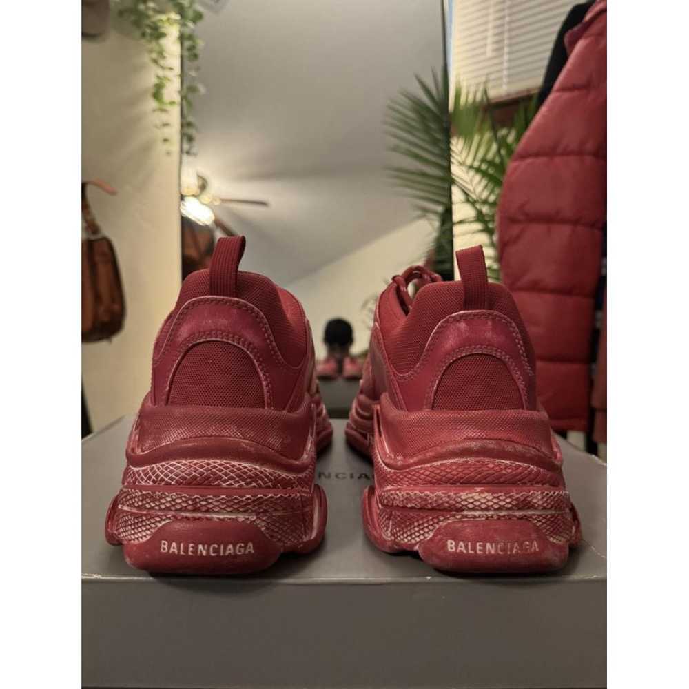 Balenciaga Triple S cloth low trainers - image 4