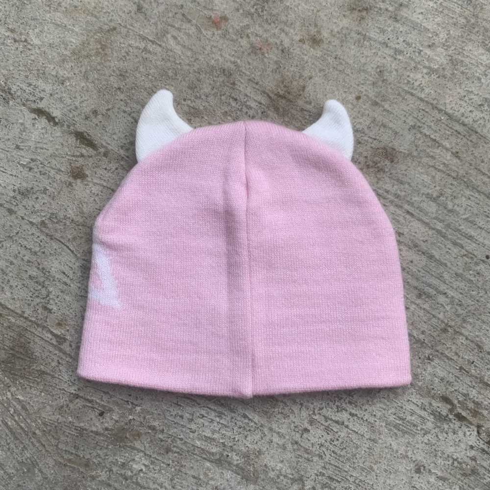 Rusty × Streetwear Rusty Devil Horn Pink Beanie H… - image 5