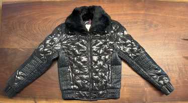 Moncler Grenoble Moncler Down Moto-Bomber with Fu… - image 1