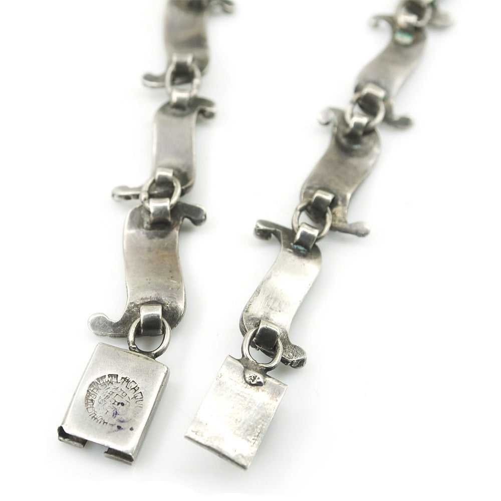 Scroll Inlay Necklace - image 3