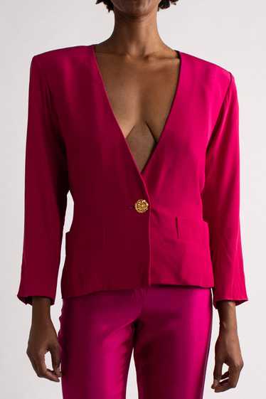 Vintage YSL Fuchsia Blazer