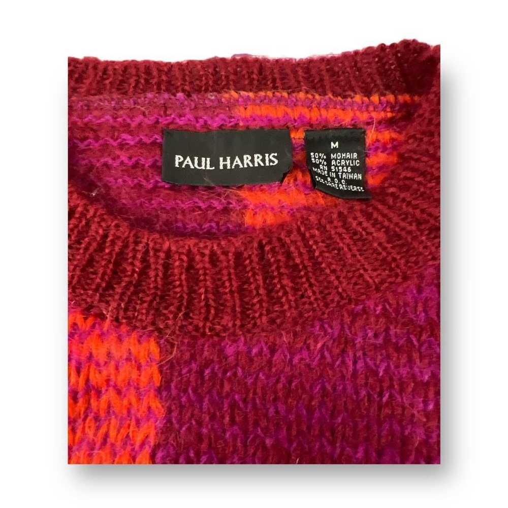 Other Paul Harris Vintage Oversized Mohair Blend … - image 5