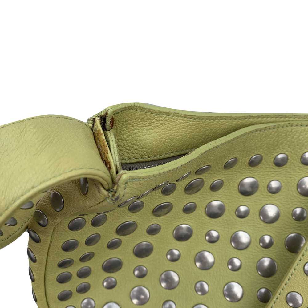 Marni Lime Studded Bag - image 4